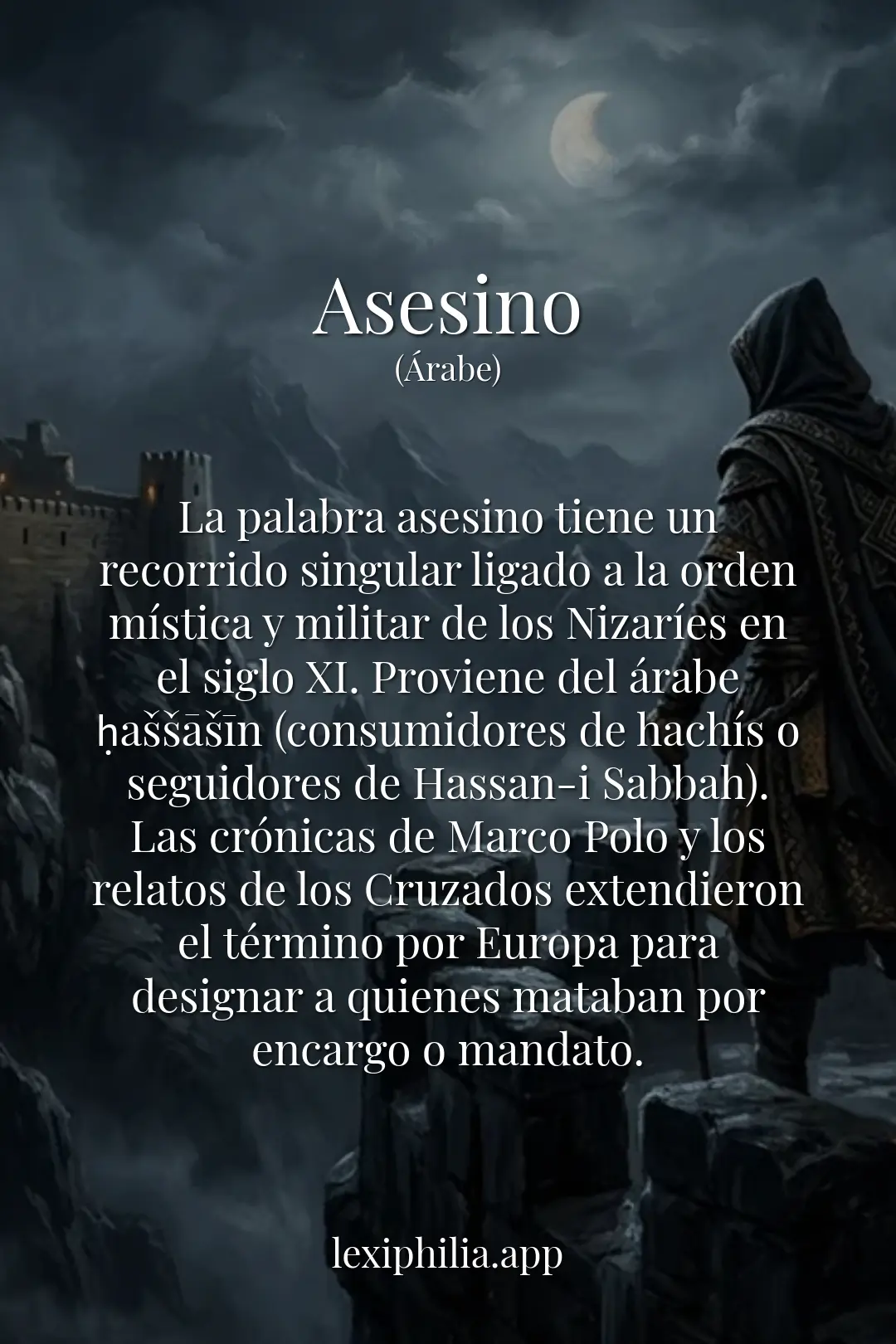 Asesino - Lexiphilia